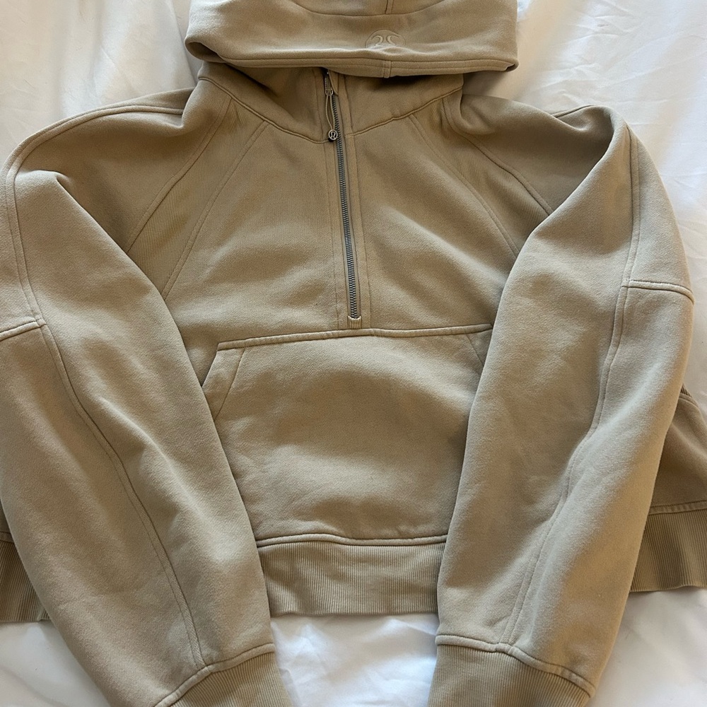lululemon athletica Tan Hoodie
